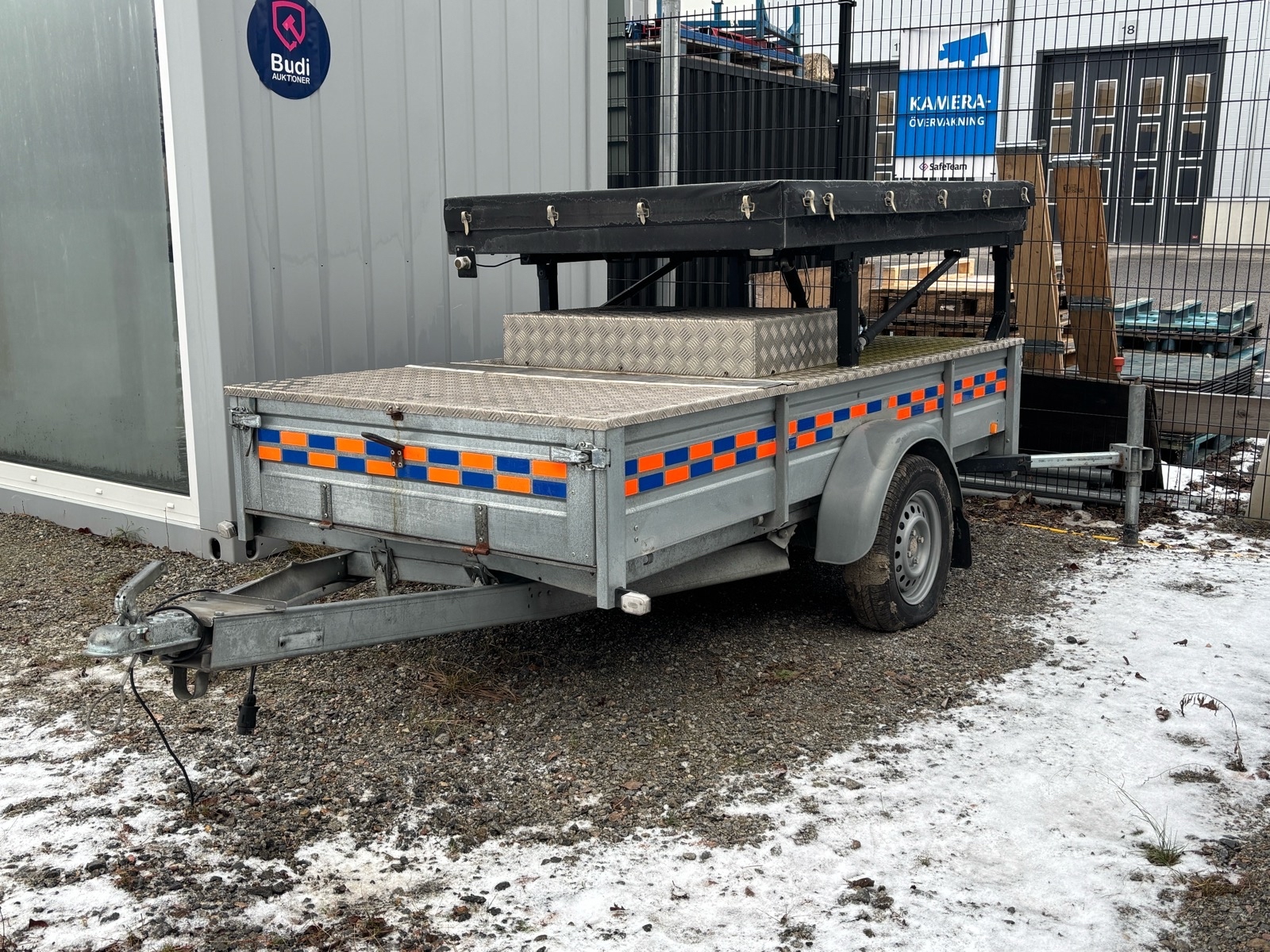 TMA-släp Tiki C631 CS265-R -2014 | Reparationsobjekt