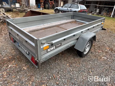 Släpvagn Niewiadow 750 kg med vinsch, -2017