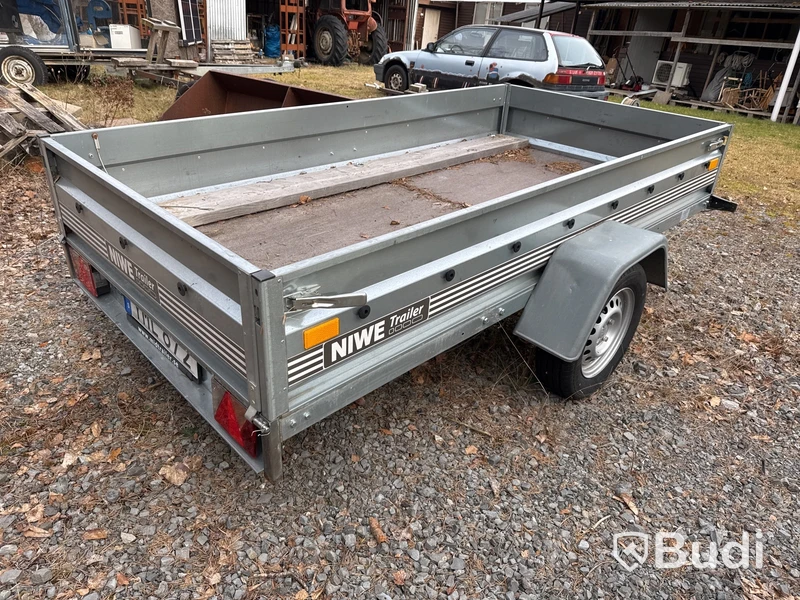 Släpvagn Niewiadow 750 kg med vinsch, -2017