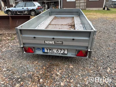 Släpvagn Niewiadow 750 kg med vinsch, -2017