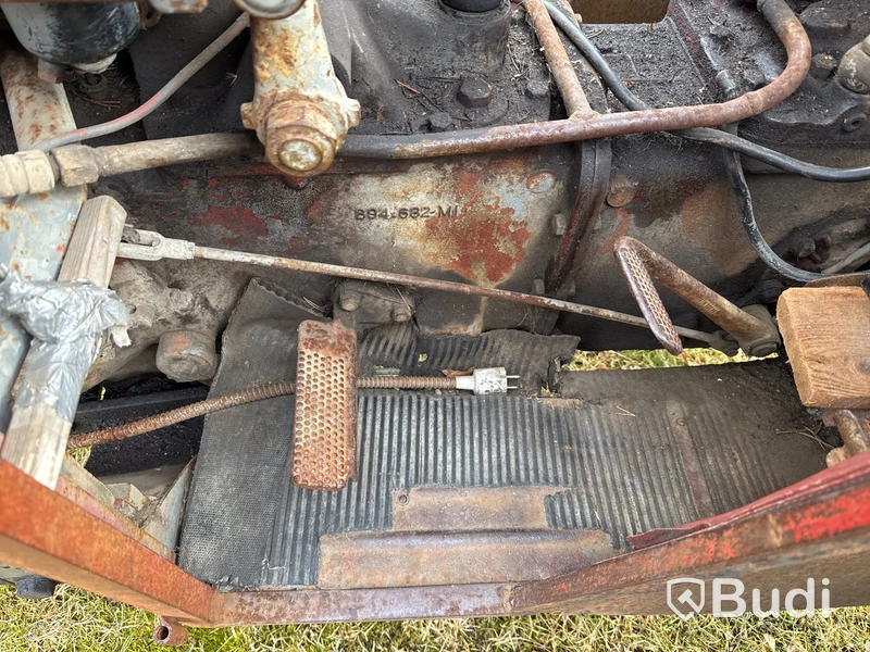 Traktor med lastare, Massey Ferguson 65 MTP, -1964