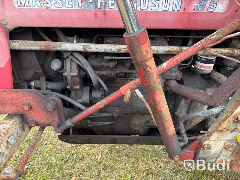 Traktor med lastare, Massey Ferguson 65 MTP, -1964