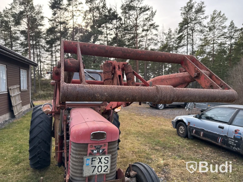 Traktor med lastare, Massey Ferguson 65 MTP, -1964