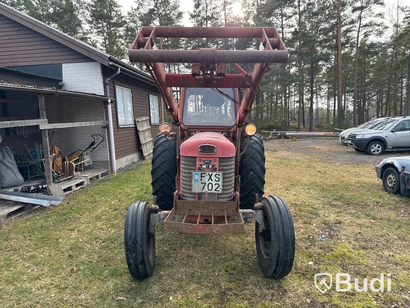 Traktor med lastare, Massey Ferguson 65 MTP, -1964