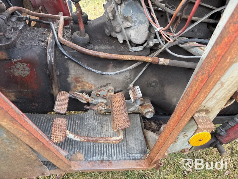 Traktor med lastare, Massey Ferguson 65 MTP, -1964