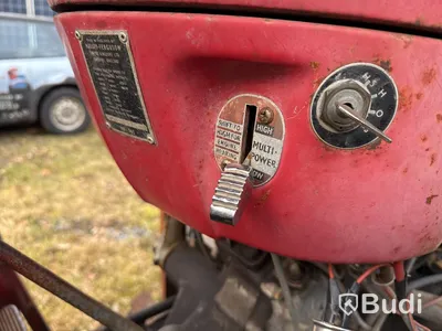 Traktor med lastare, Massey Ferguson 65 MTP, -1964