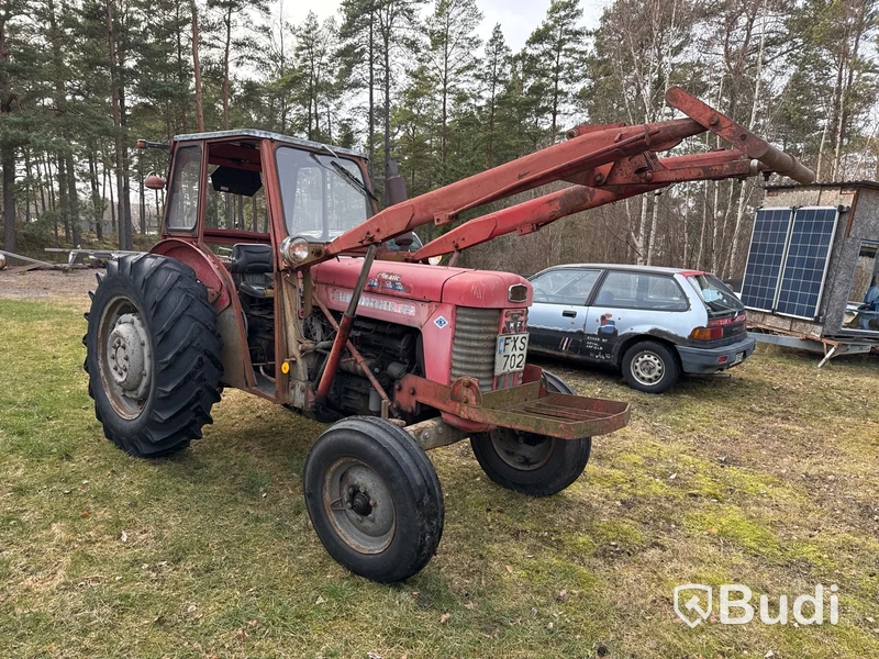 Traktor med lastare, Massey Ferguson 65 MTP, -1964