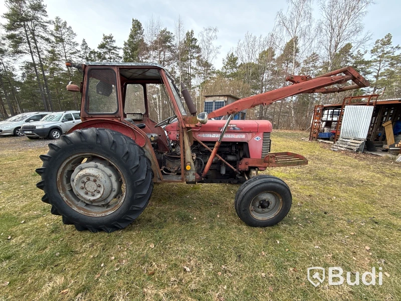 Traktor med lastare, Massey Ferguson 65 MTP, -1964