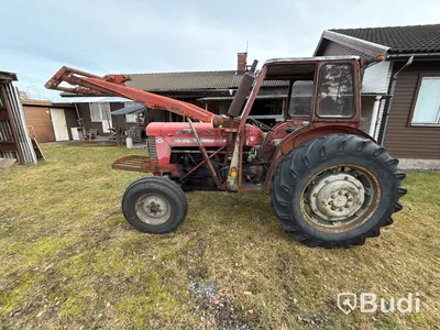 Traktor med lastare, Massey Ferguson 65 MTP, -1964