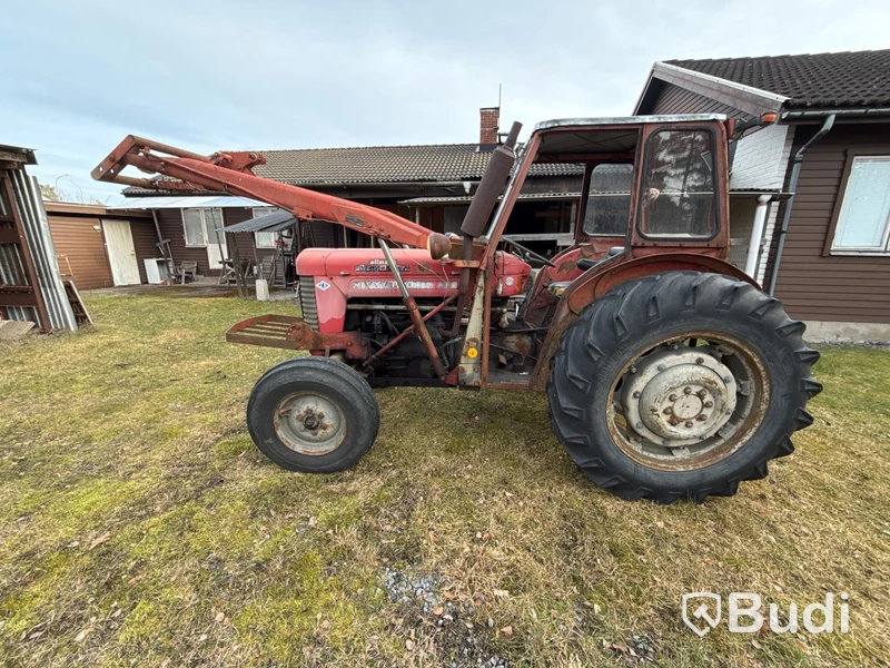 Traktor med lastare, Massey Ferguson 65 MTP, -1964