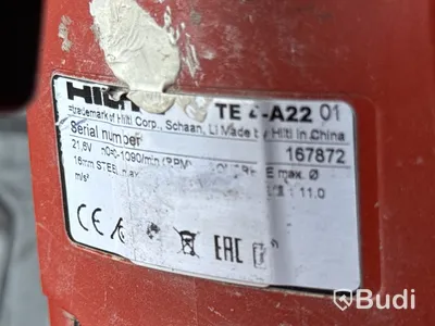 Borrhammare Hilti TE 4-A22