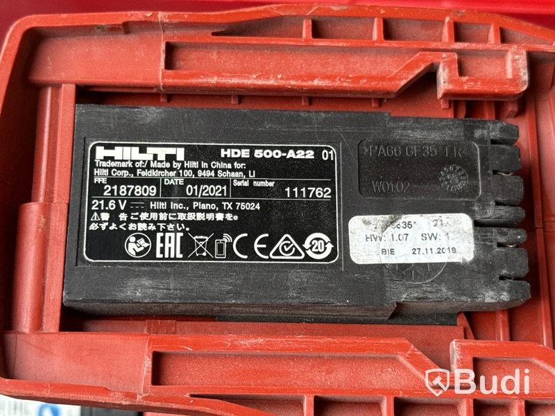 Injekteringspistoler Hilti HDE 500-A22 & MD 2000