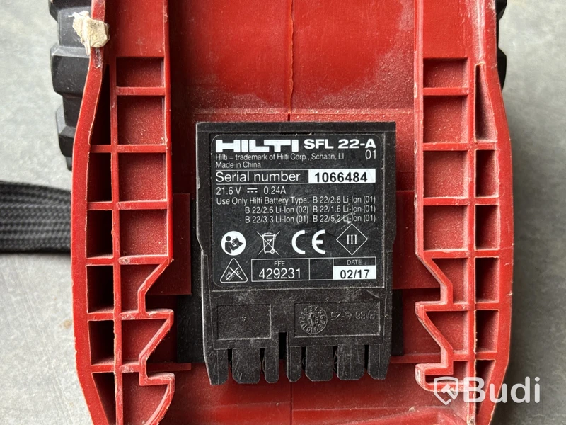 Arbetslampor Hilti SL 2-A22 & SFL 22-A