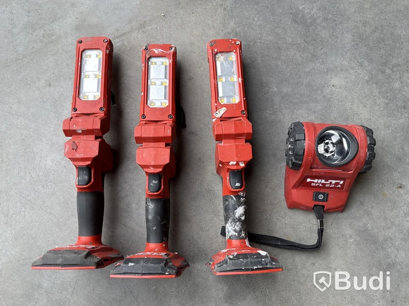 Arbetslampor Hilti SL 2-A22 & SFL 22-A