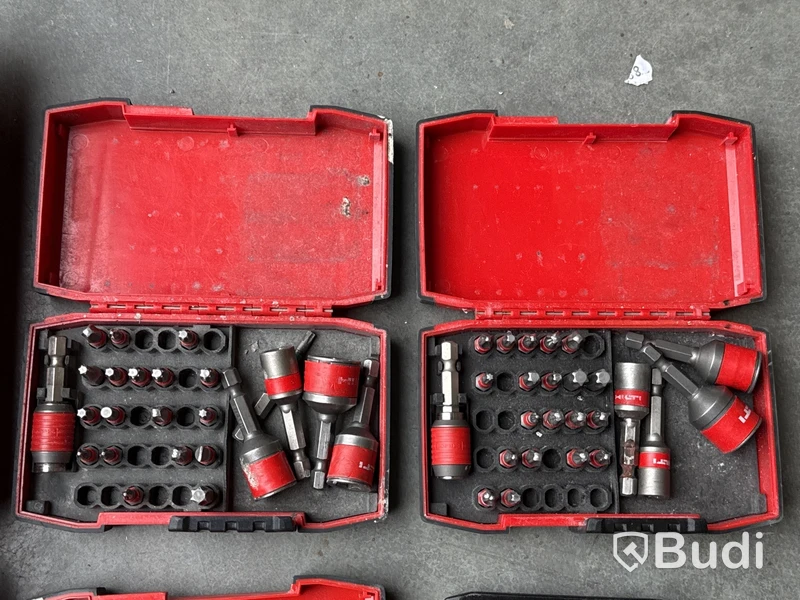 Hylsnyckelsats, hålsågar & bits Hilti