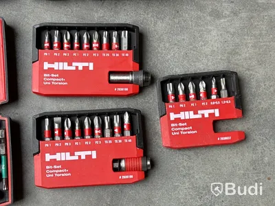 Hylsnyckelsats, hålsågar & bits Hilti