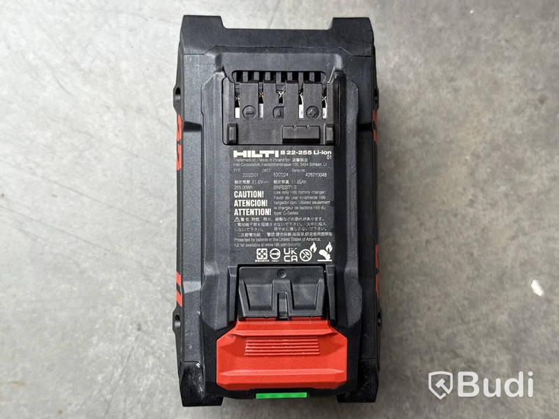 Ryggburen batteridammsugare Hilti VC 4MX-22 med blåtand