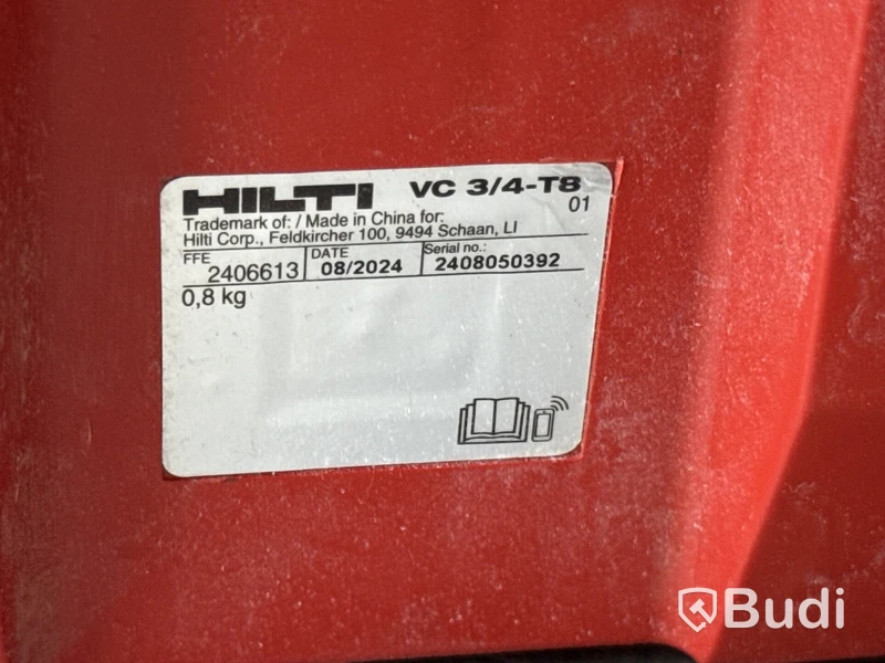 Ryggburen batteridammsugare Hilti VC 4MX-22 med blåtand