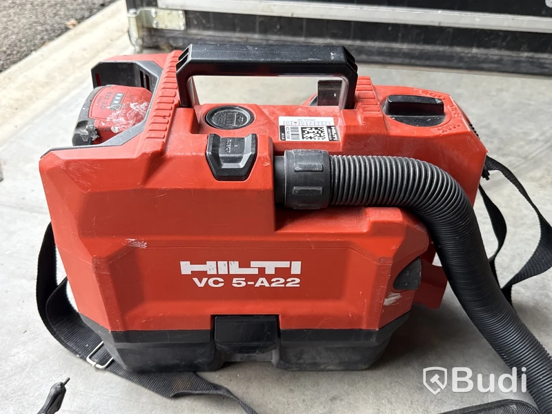 Batteridriven dammsugare Hilti VC 5-A22