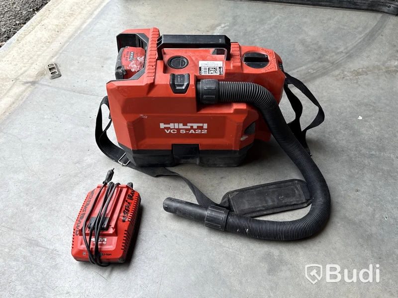 Batteridriven dammsugare Hilti VC 5-A22