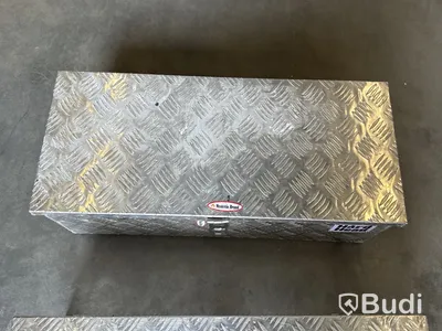 2 st aluminiumlådor