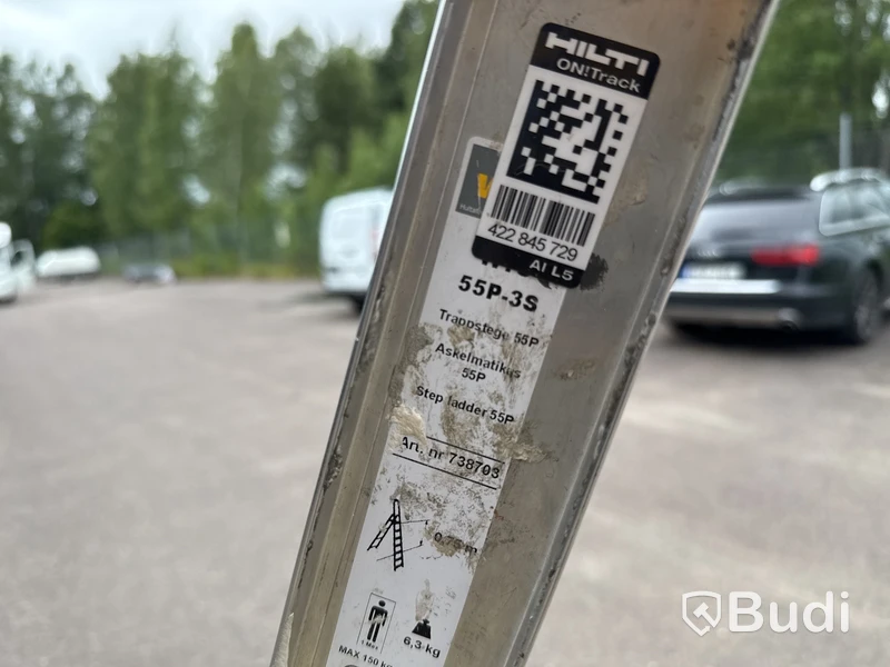 2 st aluminiumstegar Wibe