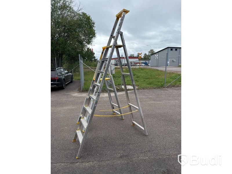 2 st aluminiumstegar Wibe