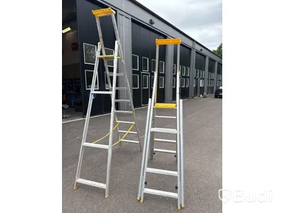 2 st aluminiumstegar Wibe