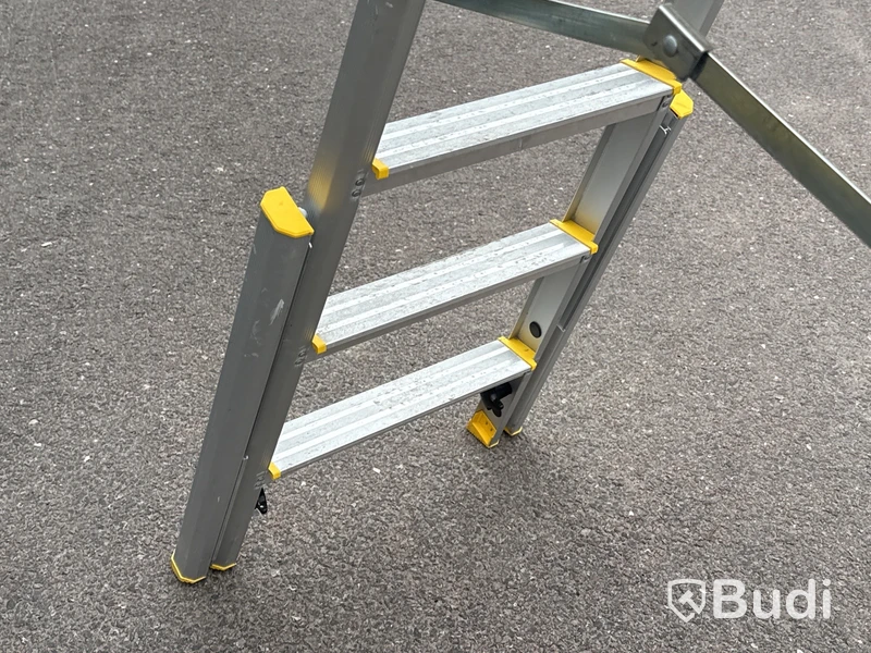2 st aluminiumstegar Wibe