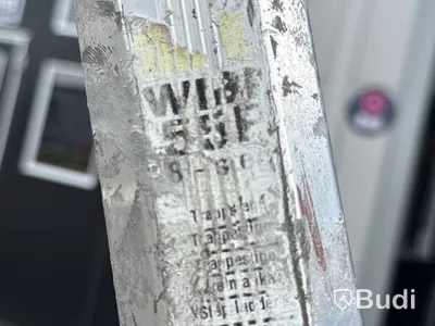 2 st aluminiumstegar Wibe