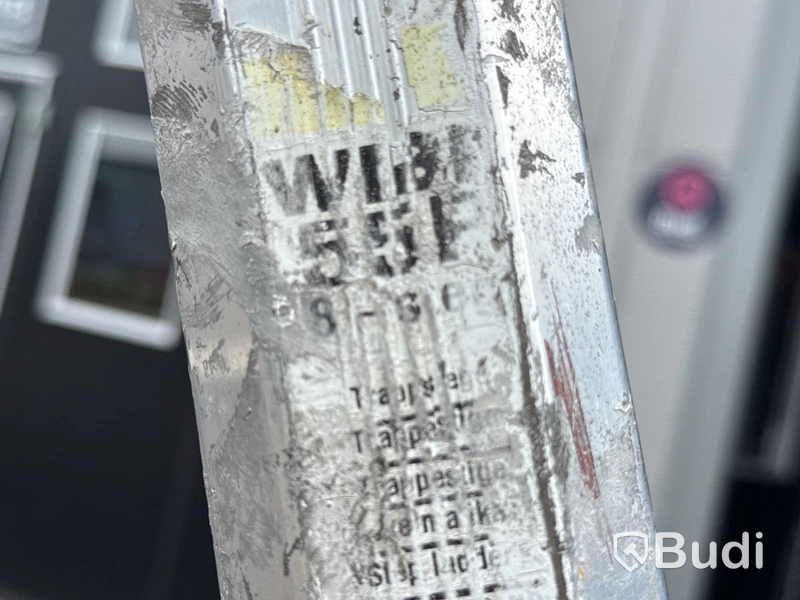 2 st aluminiumstegar Wibe