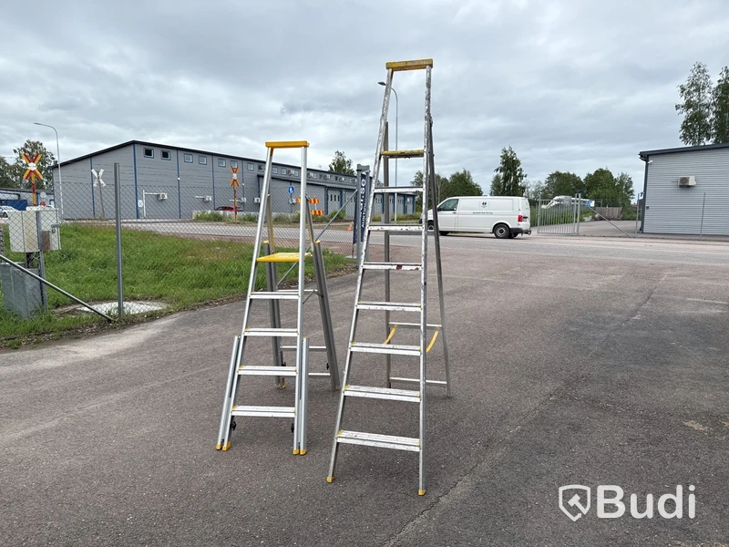 2 st aluminiumstegar Wibe
