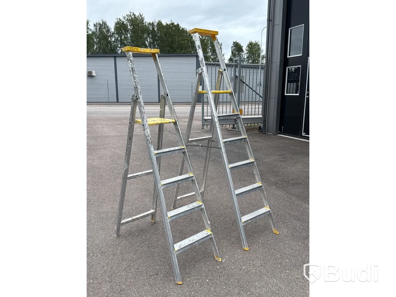 2 st aluminiumstegar Wibe
