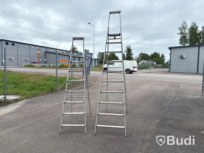 2 st aluminiumstegar Zarges