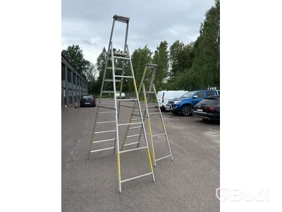 2 st aluminiumstegar Zarges