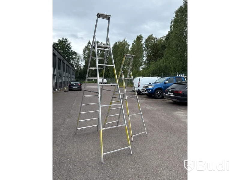 2 st aluminiumstegar Zarges