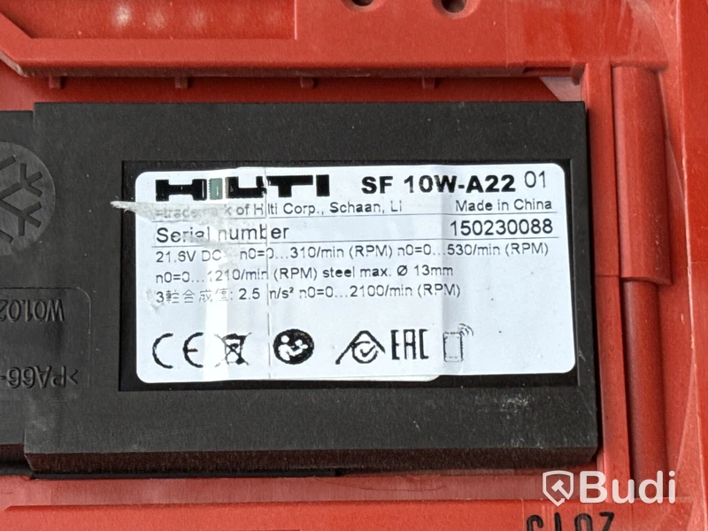 Borrskruvdragare Hilti SF 10W-A22