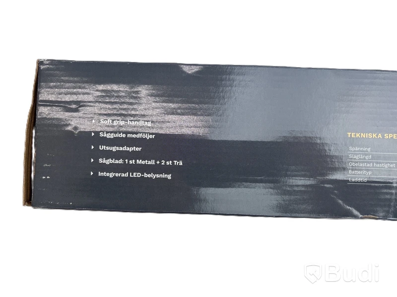 Litet verktygspaket Homeworx, med 3 olika maskiner inkl. 1 st. laddare och 2 st. batterier, samt förvaringslådor till samtliga maskiner
