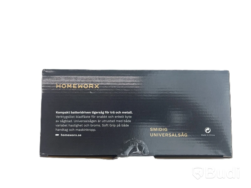 Stort verktygspaket Homeworx, med 7 olika maskiner, inkl. 1 st. laddare och 2 st. batterier, samt 5 st. förvaringslådor