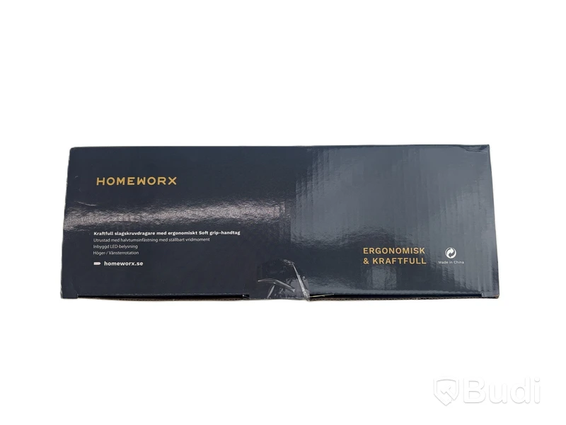 Stort verktygspaket Homeworx, med 7 olika maskiner, inkl. 1 st. laddare och 2 st. batterier, samt 5 st. förvaringslådor