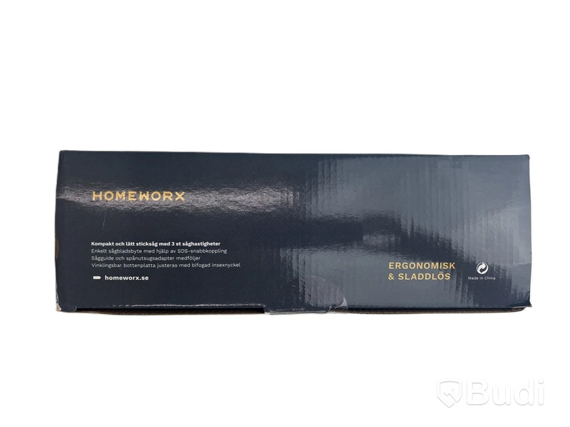 Stort verktygspaket Homeworx, med 7 olika maskiner, inkl. 1 st. laddare och 2 st. batterier, samt 5 st. förvaringslådor