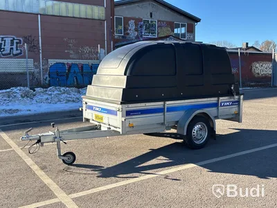 Obromsad släpvagn Tiki CS265-R  | 750 kg | 2021