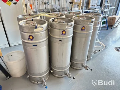 Komplett anläggning för ölbryggeri