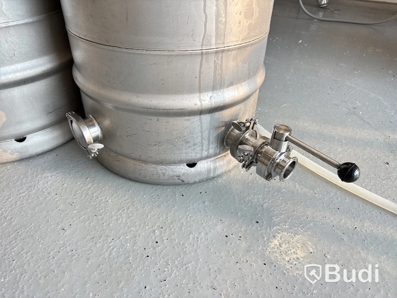 Komplett anläggning för ölbryggeri