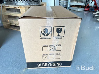 Komplett anläggning för ölbryggeri