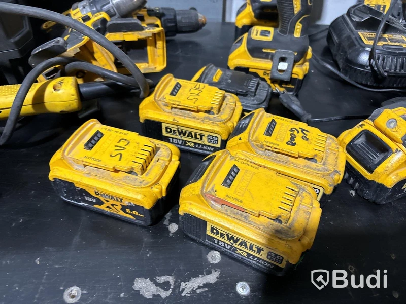 Maskinpaket DeWalt 9st