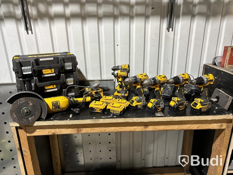Maskinpaket DeWalt 9st