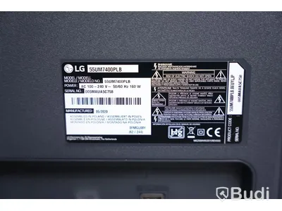 TV- LG 55UM7400PLB, 55 Tum