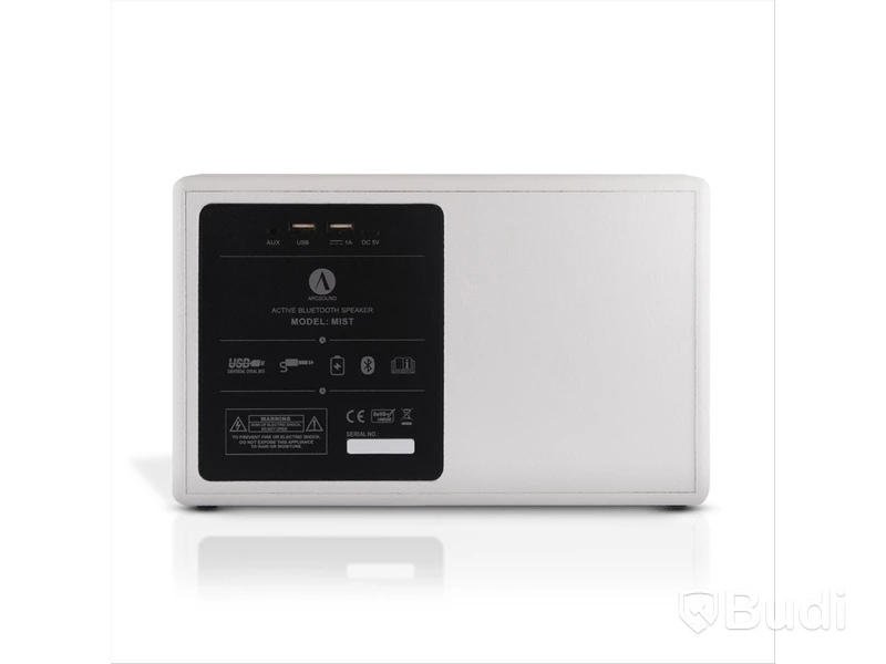 5st Arcsound Mist, bärbar Bluetooth-högtalare i vitt Ord. pris: 12450 kr