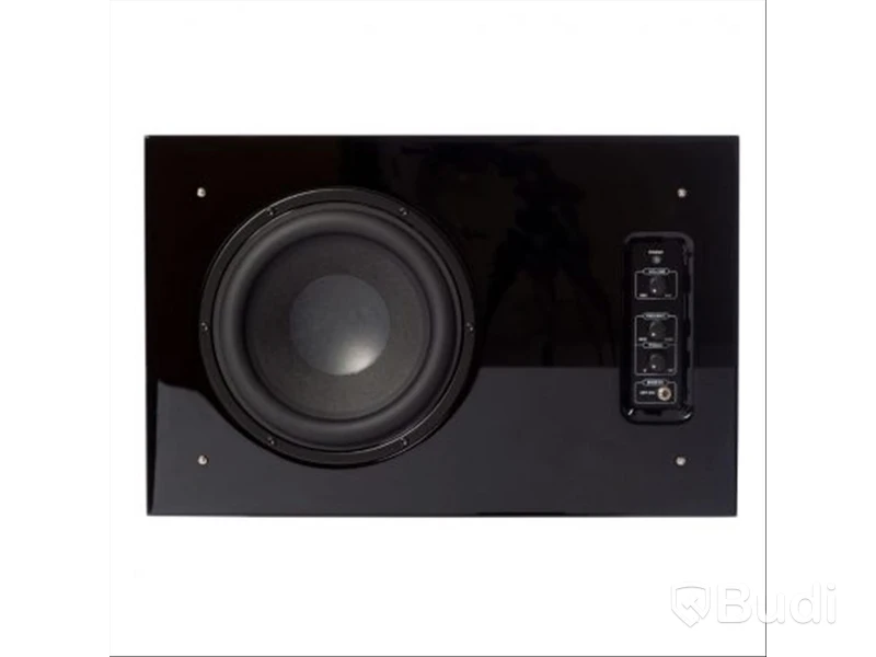 DLS Flatsub 8.2 vägghängningsbar aktiv subwoofer, pianosvart Ord. Pris: 5990 kr